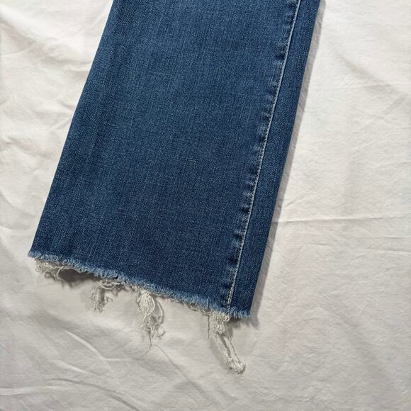 Joe’s jeans HI(rise) honey. High rise curvy cropped boots. Size 28. Distressed - Picture 2 of 7